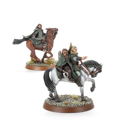 [MO] The Three Hunters Mounted                                                