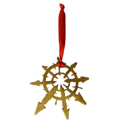 Warhammer 40000: Chaos Star Tree Decoration