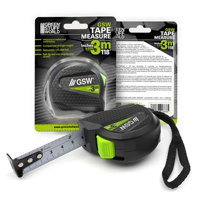 GSW Tape Measure – Centimeters and Inches