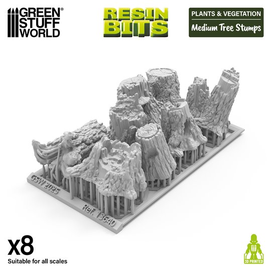 Medium Tree Stumps
