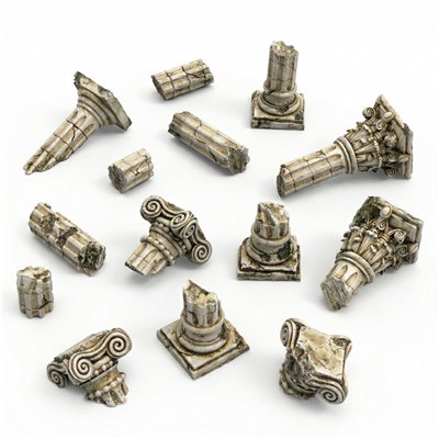 Greek Column Ruins 1:48-1:35