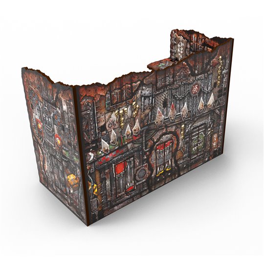 Matched Play Pre-Painted Foldable U-shaped Ruin - Orks