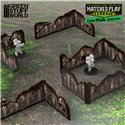 Matched Play Pre-painted Low Walls (Pack x8)