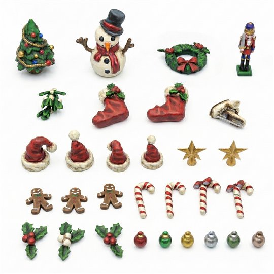 Christmas Decorations set 1:48-1:35