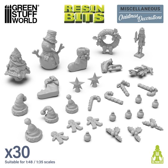 Christmas Decorations set 1:48-1:35