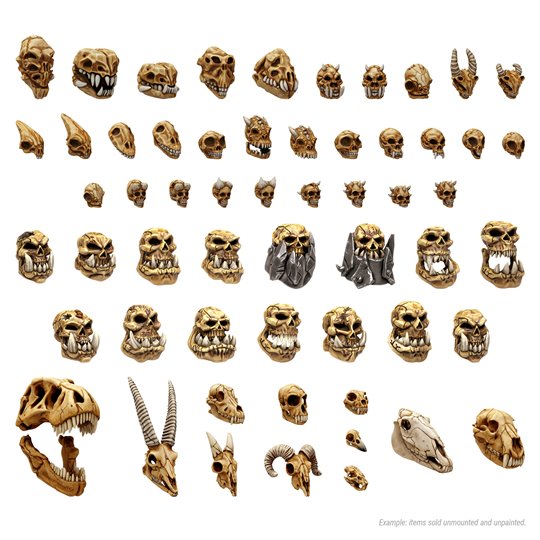 300x Battlefield Creature Skulls 1:48-1:35