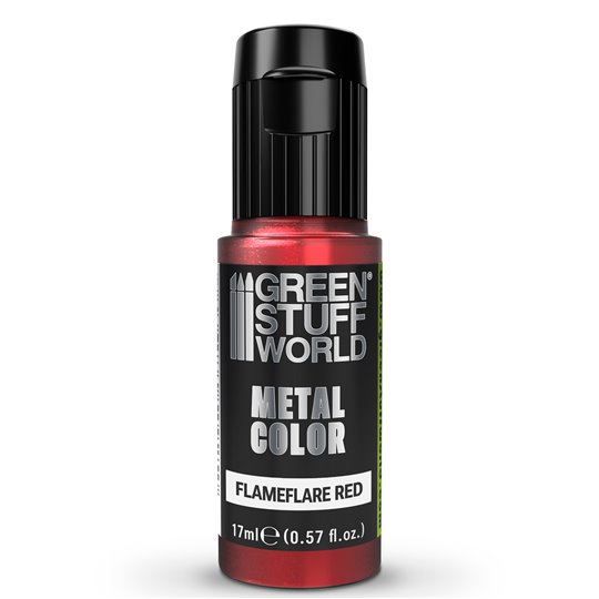 Vivid Metallic Paint - Flameflare Red