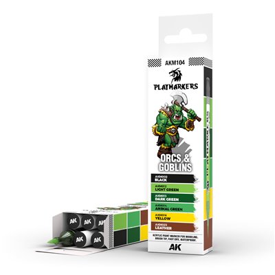 AK Interactive: Playmarkers - Orcs & Goblins (6)