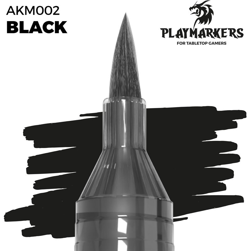 AK Interactive: Playmarkers - Black
