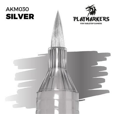 AK Interactive: Playmarkers - Silver