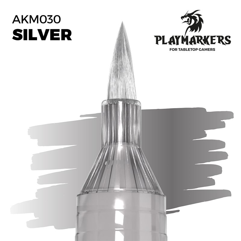 AK Interactive: Playmarkers - Silver