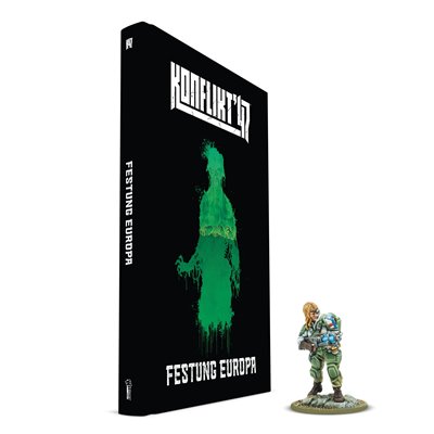 Konflikt '47: Festung Europa & 'Operation Touchdown' book miniature