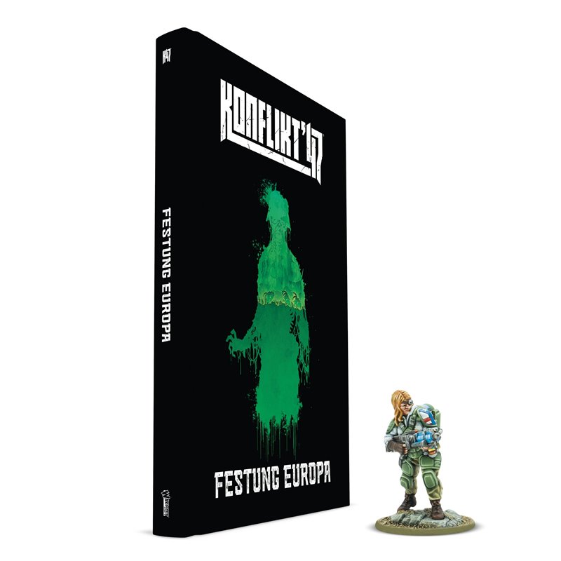 Konflikt '47: Festung Europa & 'Operation Touchdown' book miniature