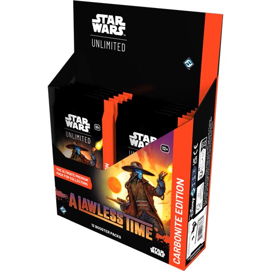 Star Wars: Unlimited Card Game Carbonite Booster Display (12) - A Lawless Time  