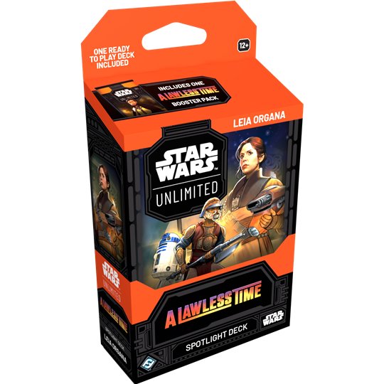 Star Wars: Unlimited Card Game Spotlight Deck - Leia Organa - A Lawless Time