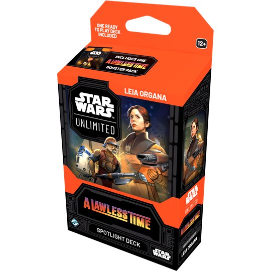 Star Wars: Unlimited Card Game Spotlight Deck - Leia Organa - A Lawless Time