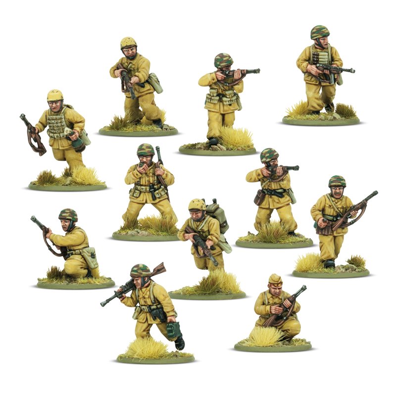 Italian Paracadutisti platoon