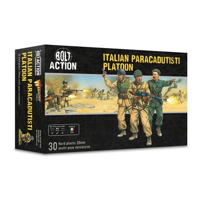 Italian Paracadutisti platoon