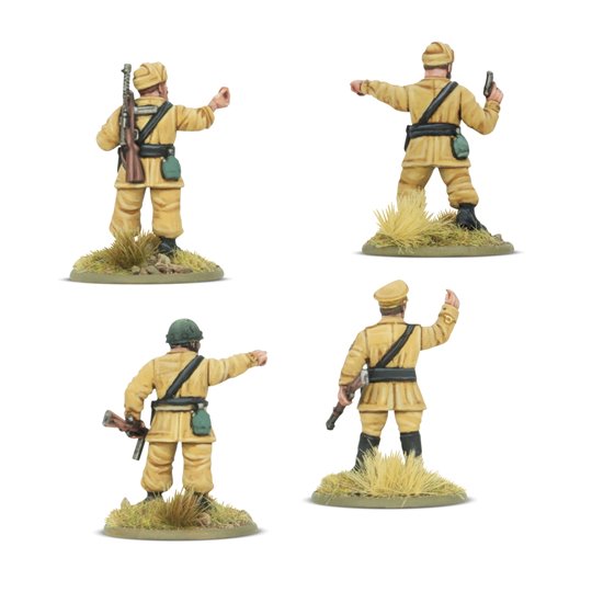 Italian Paracadutisti platoon commanders