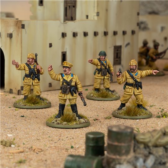 Italian Paracadutisti platoon commanders