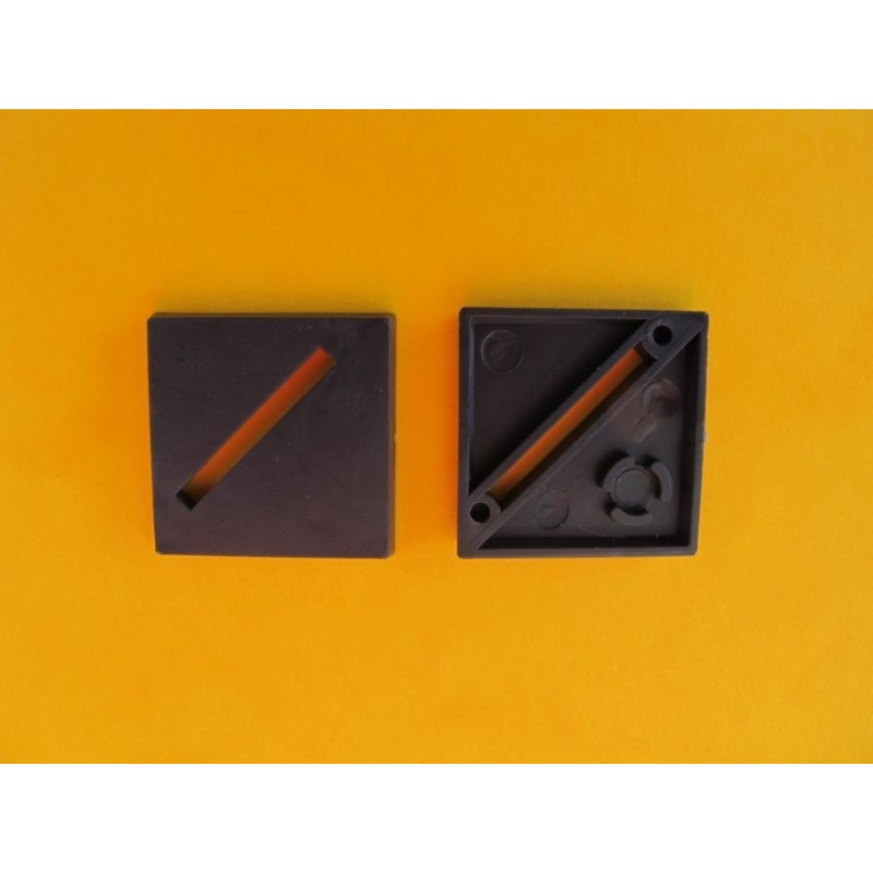 Podstawki 25mm x 25mm slotted diagonal (10)