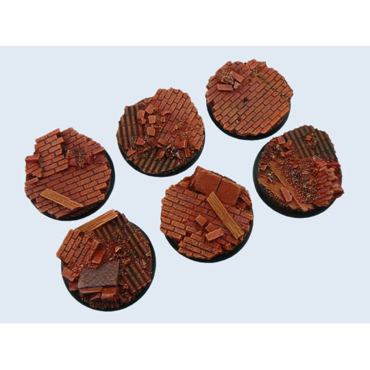 Old Factory Bases, WRound 40mm (2)