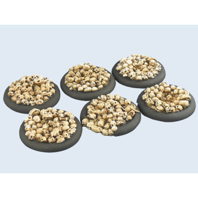 Skulls Bases, WRound 40mm (2)