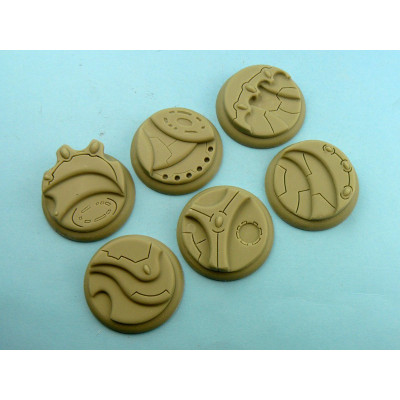 Wraithstone Bases, WRound 40mm (2)