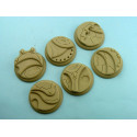 Wraithstone Bases, WRound 40mm (2)