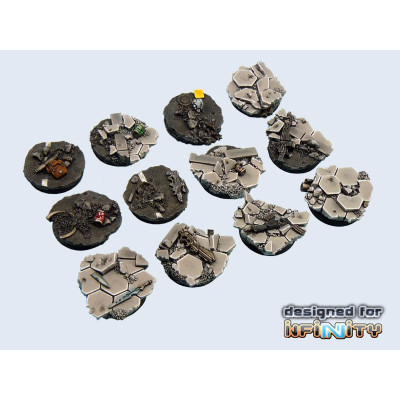 Urban Fight Bases, Round 25mm (5)