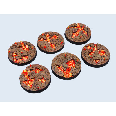 Chaos Waste Bases, Round 40mm (2)