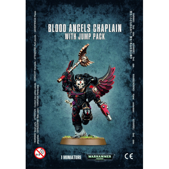 Blood Angels Chaplain With Jump Pack