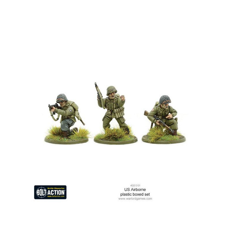 US Airborne plastic boxed set