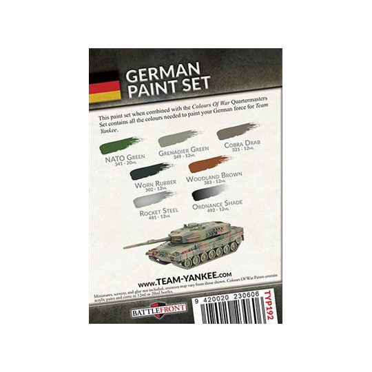 German Paint Set