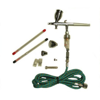 Aerograf TG 186K Zestaw 0,2mm + 0,3mm + 0,5mm
