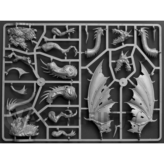 Dark Elf Dreadlord on Black Dragon