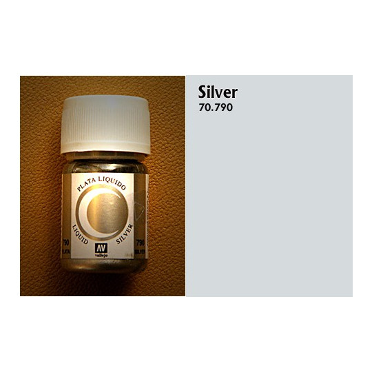 Vallejo Liquid Silver