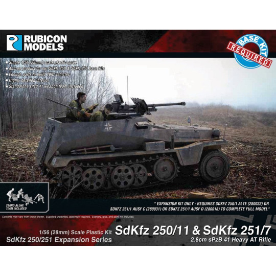 SdKfz 250/251 Expansion Set - SdKfz 250/11 & 251/7