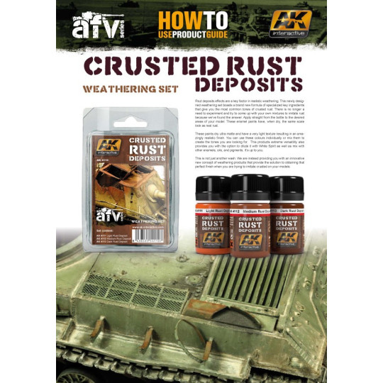 Crusted Rust Deposits