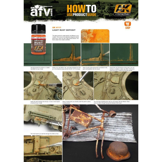 Crusted Rust Deposits