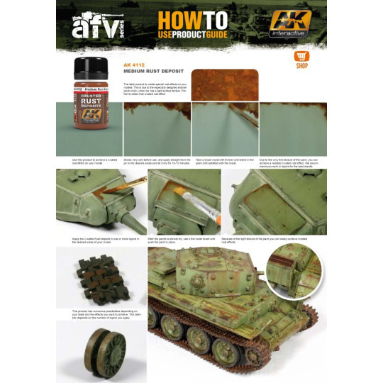 Crusted Rust Deposits