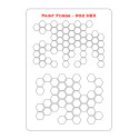 PaintForge Wzornik Malarski Rozmiar L: Hex 2