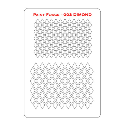 PaintForge Wzornik Malarski Rozmiar L: Diamond