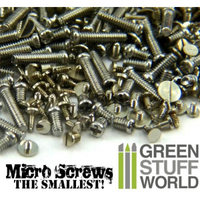 1200 Micro Screws - 0.1mm to 1.2mm