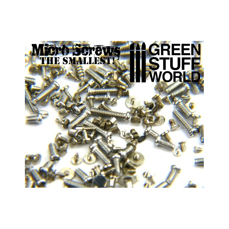 1200 Micro Screws - 0.1mm to 1.2mm