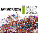 Micro Acrylic Gems - 1mm to 2.5mm