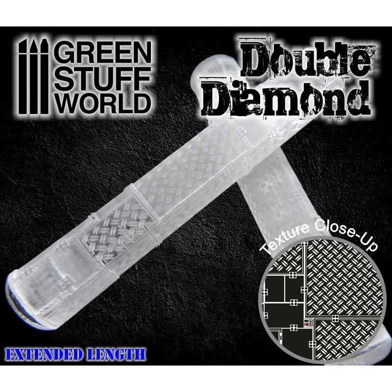 Rolling Pin Double Diamond