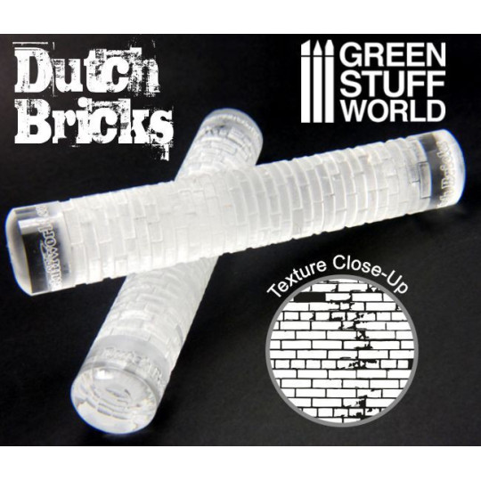 Rolling Pin DUTCH Bricks