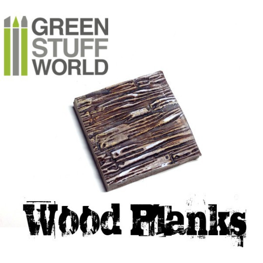 Rolling Pin Wood Planks