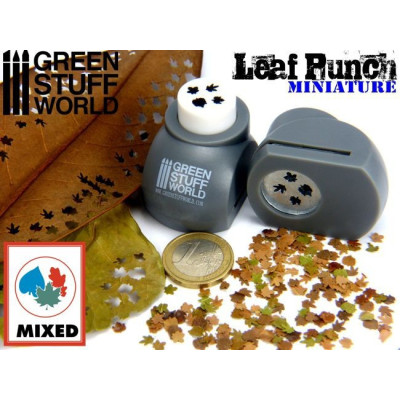 Miniature Leaf Punch GREY